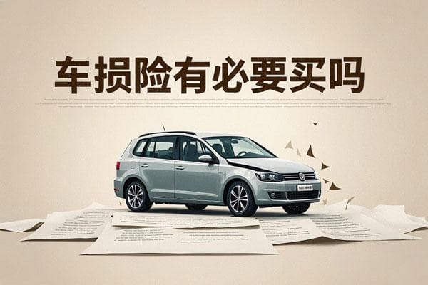车损险有必要买吗？2025年这5种情况不买=白扔钱！