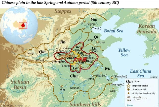 为什么中原地区不包括关中？