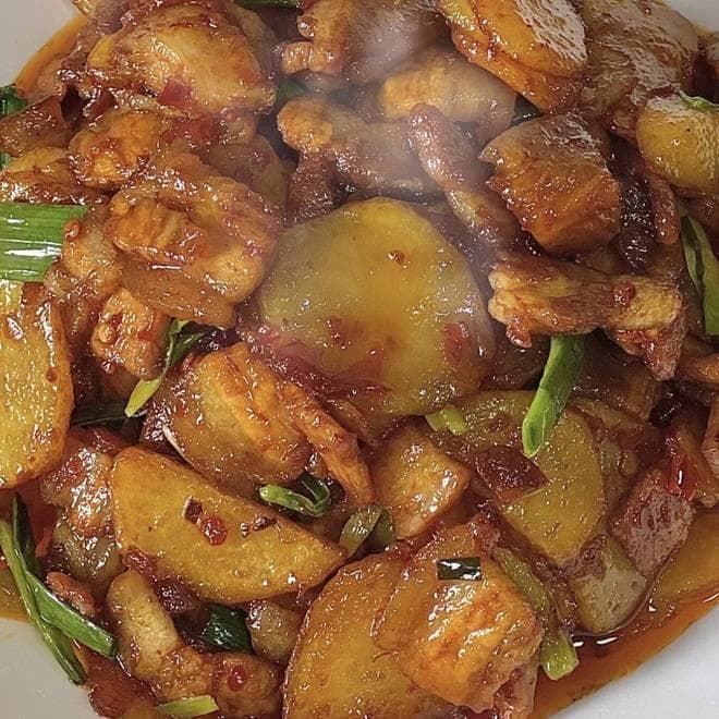 土豆回锅肉：传统与创新的完美交融