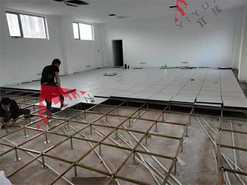 详解架空防静电地板铺设步骤