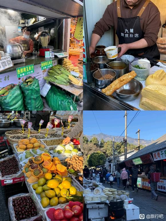 大理北门菜市场美食攻略及周边民宿推荐