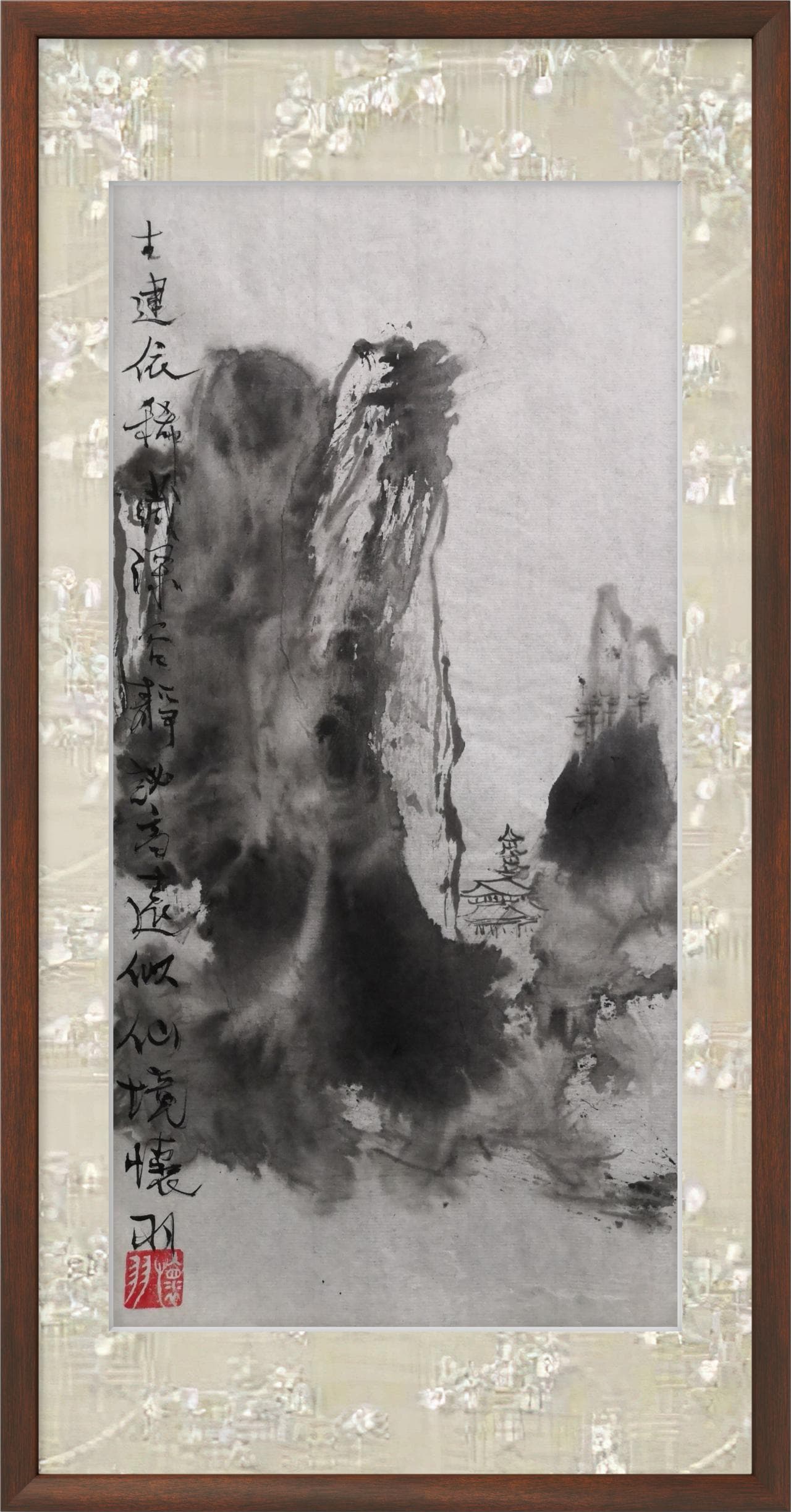 怀羽：将诗词意境融入水墨画的艺术探索