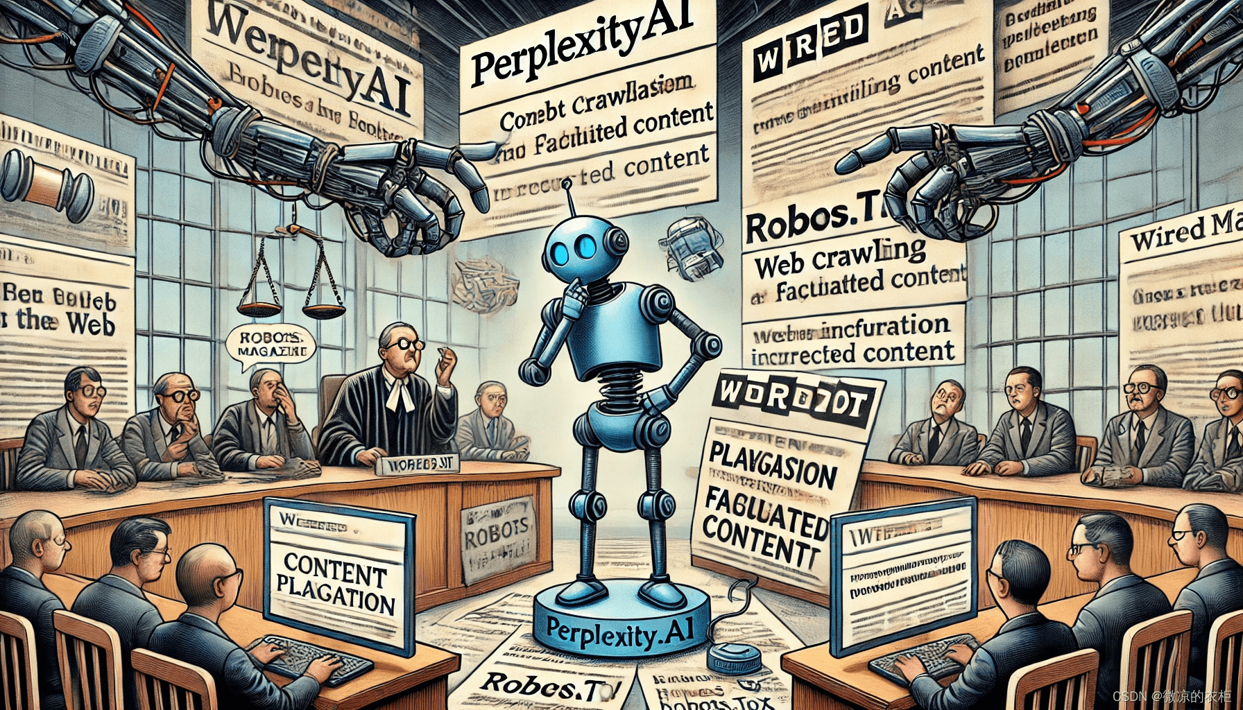 PerplexityAI与《连线》杂志纠纷事件深度分析