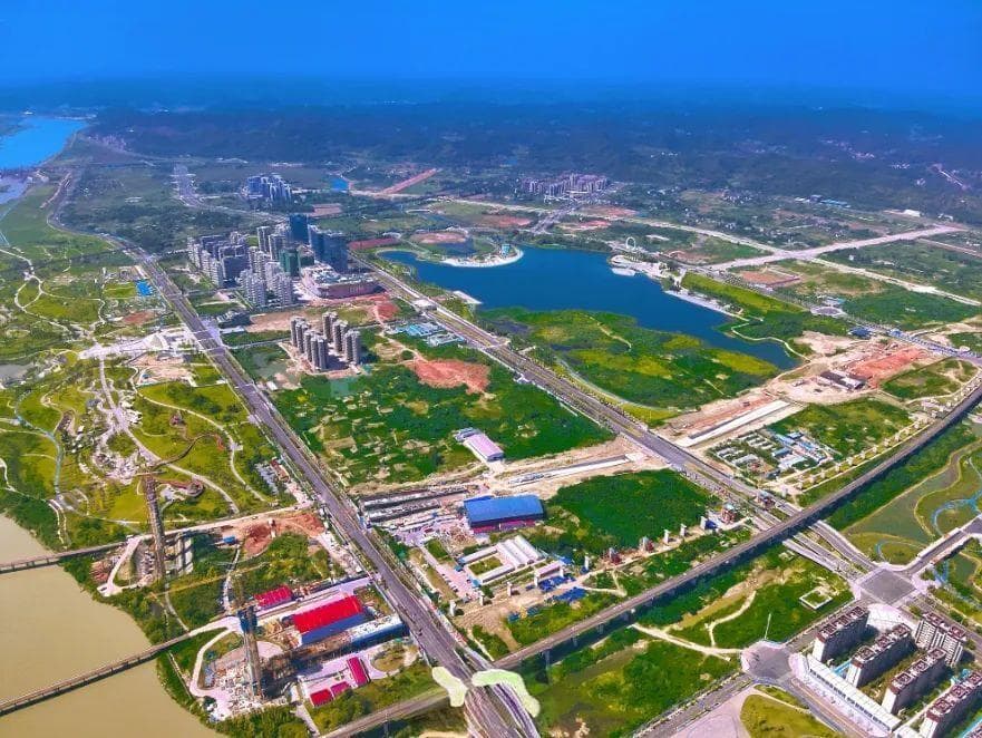遂宁市河东新区二期：坚持规划引领 构筑城市发展新引擎