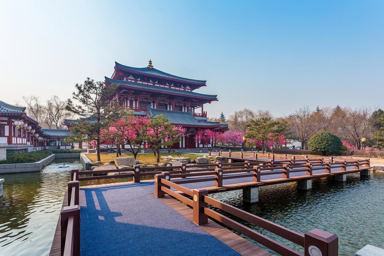 西安的大唐芙蓉园，穿越盛唐，是否是您的理想之旅？