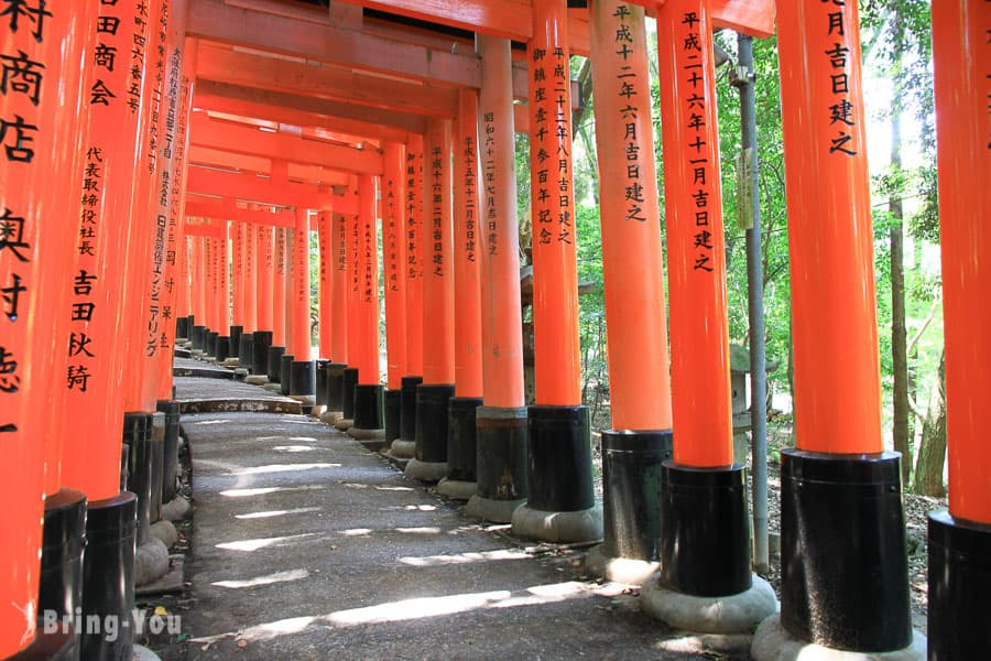 【京都一日游行程】大阪出发怎么玩伏见稻荷大社、祇园花见小路、清水寺
