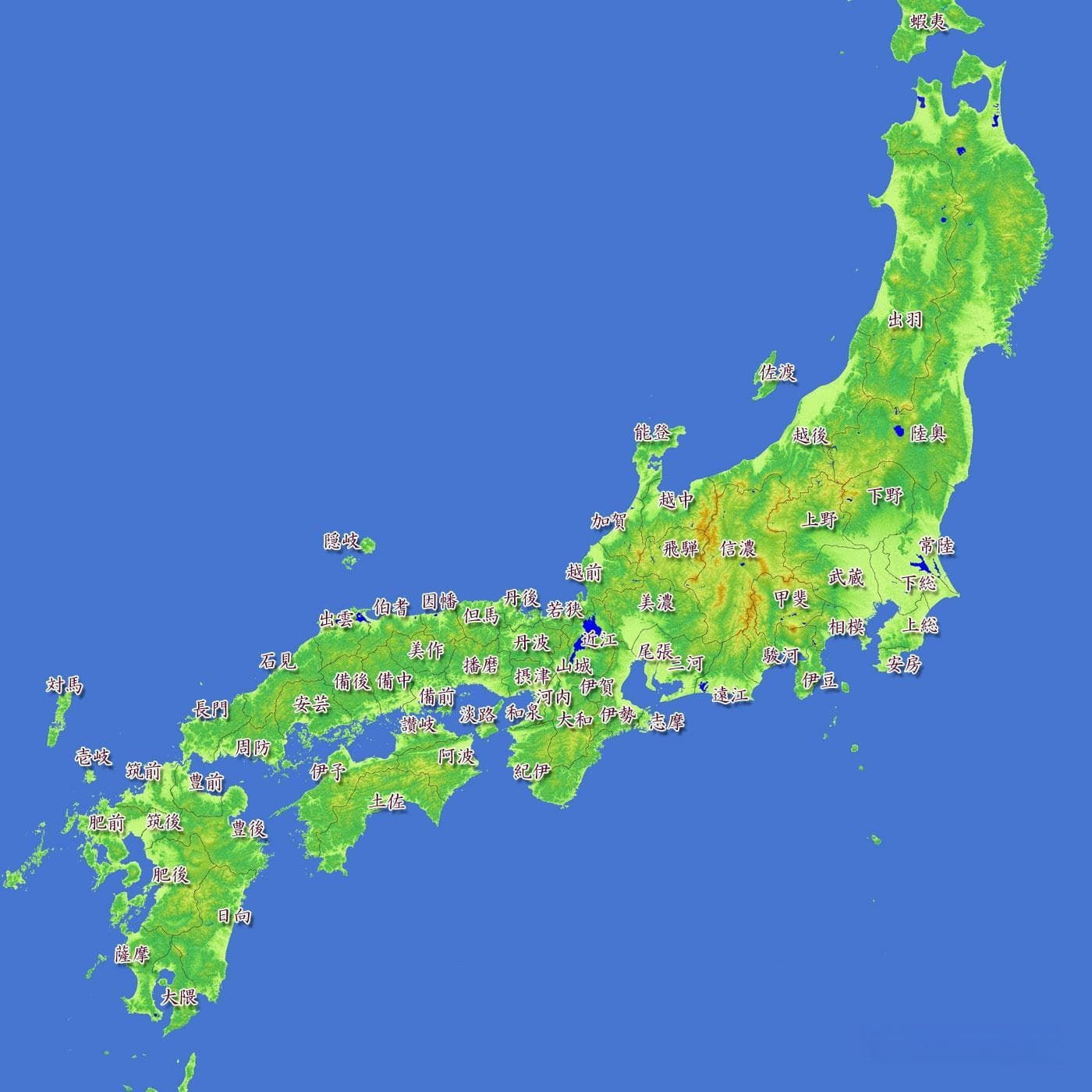 日本战国地图背后的历史密码