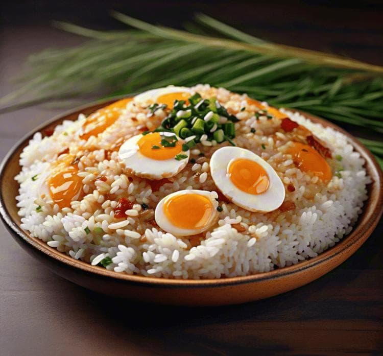 香飘四溢的蛋炒饭