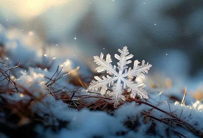 雪花形状由谁决定？