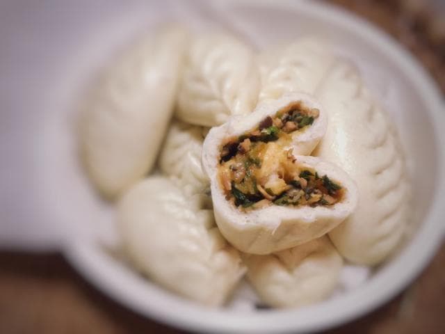 香菇青菜包的详细制作方法
