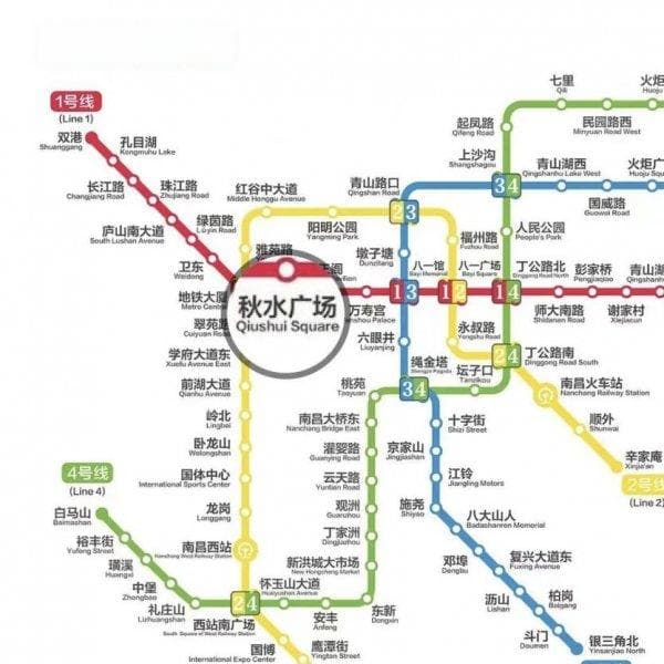 南昌秋水广场音乐喷泉打卡攻略