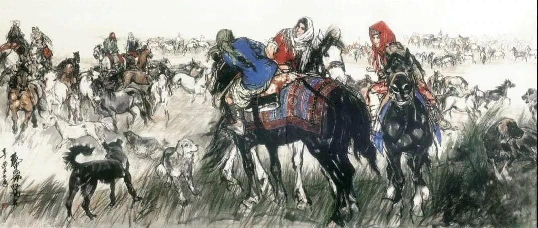中国美术馆推荐：黄胄的少数民族画展