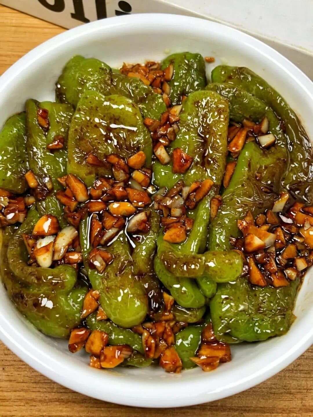 虎皮青椒的精确做法