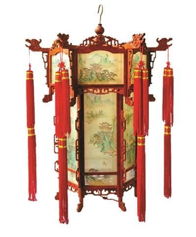 北京宫灯与古建筑的 异曲同工之妙