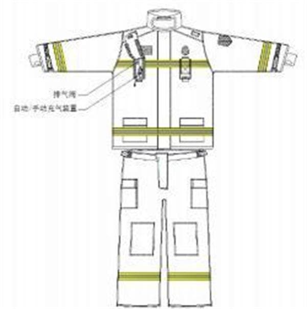 浮力式消防员灭火防护服之研究