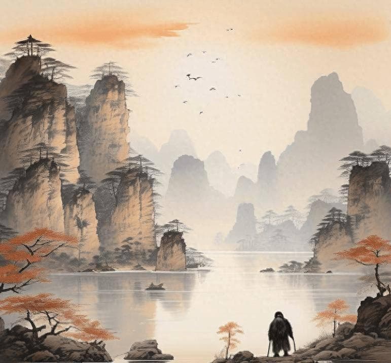 杜甫《登高》：万里悲秋常作客，百年多病独登台