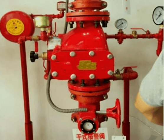 湿式、干式系统工作压力和流量的测试方法