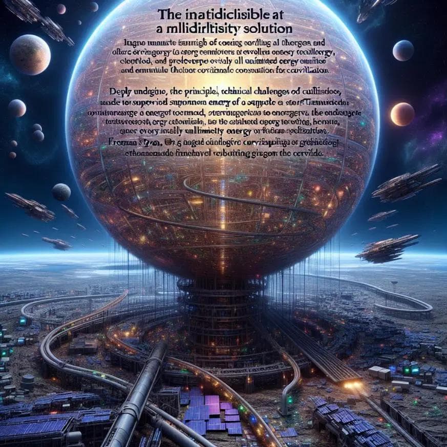人类文明的未来：戴森球与宇宙能源的终极梦想