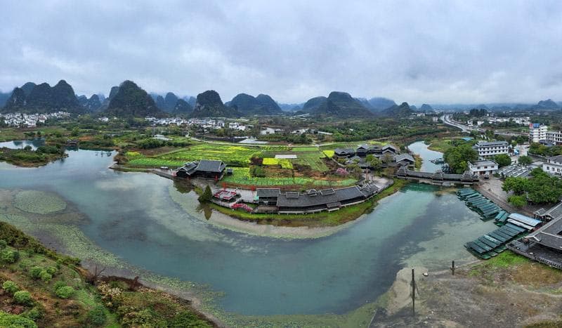 桂林阳朔世外桃源：远离都市喧闹，给心灵放个假