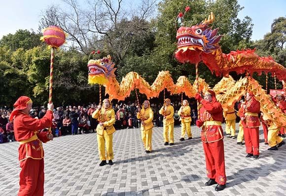 安徽巢湖：龙抬头好兆头 民俗“闹”起来
