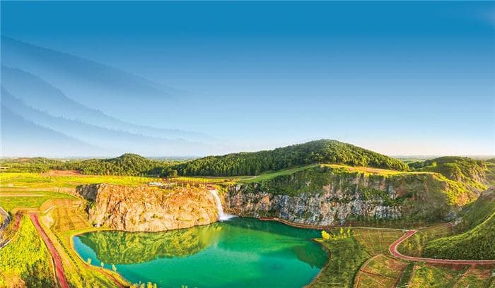 武汉江夏灵山风景区：矿山生态修复的文旅新地标