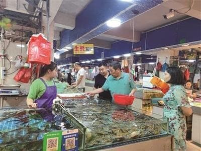 休渔期来临 北海海鲜市场价格稳定