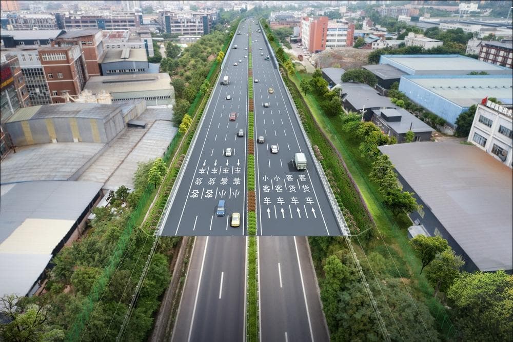 成渝高速改扩建工程开工，将建成双城经济圈首条八车道高速
