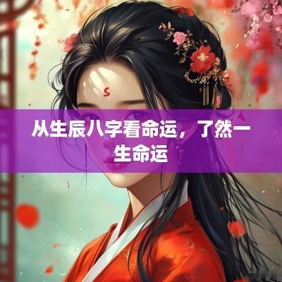 从生辰八字看命运，了然一生命运