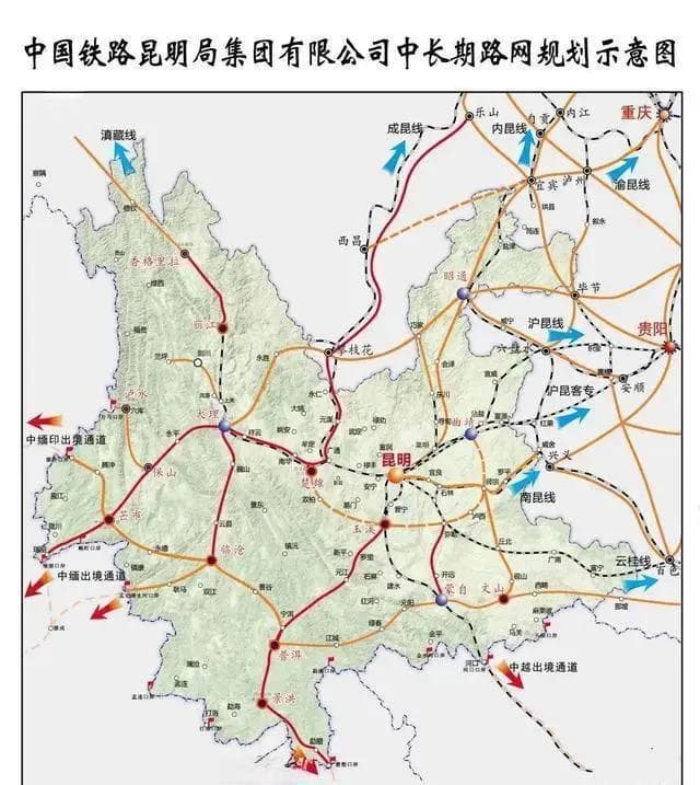 大丽攀铁路规划敲定：340公里线路连通三城，预计“十四五”末开工