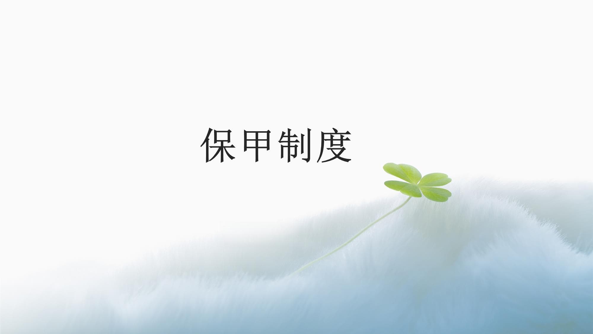 保甲制度的历史演变与现代应用