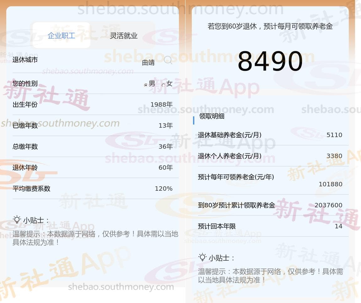 养老保险缴费多少钱？缴31年、32年、36年，养老金差别有多大？