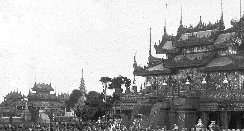 135年前 英国吞并缅甸王国 殖民军队暴露丑恶嘴脸 这一幕似曾相识