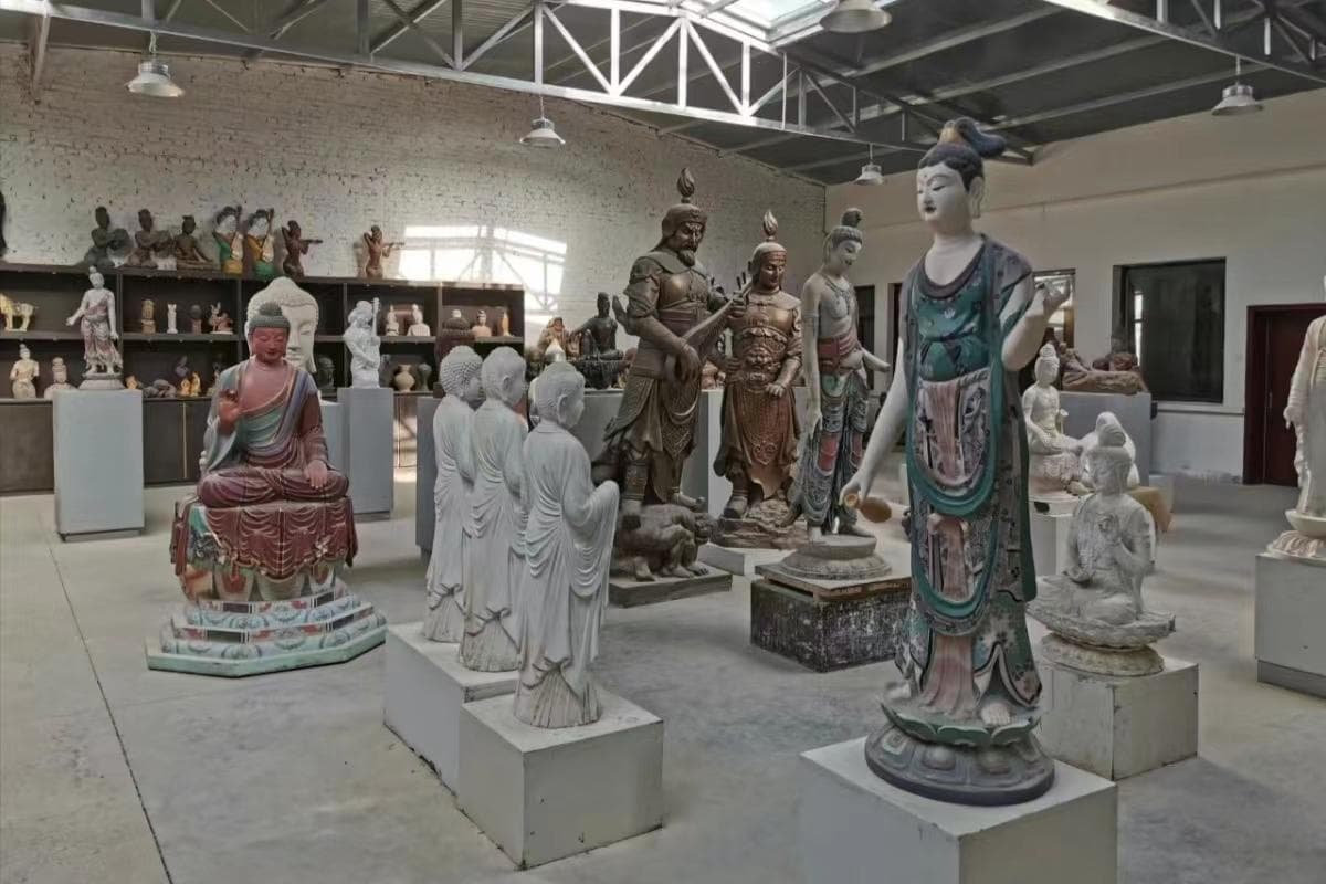 敦煌彩塑：四步工艺传承千年，如今已列入非遗名录