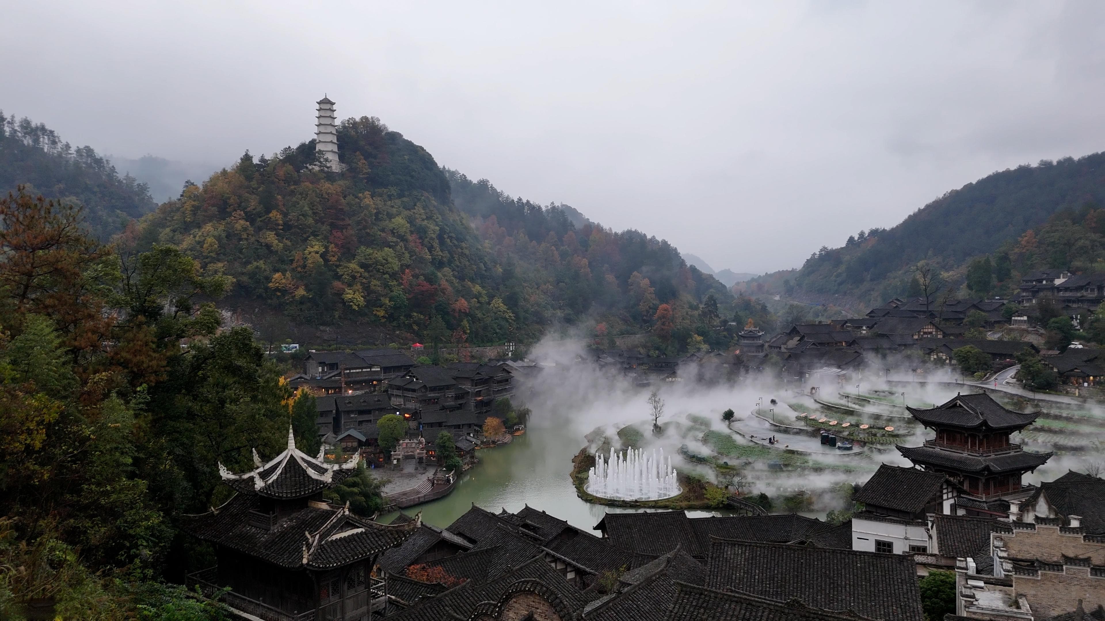 乌江寨重构遵义文旅新想象：人文和自然共生，从零打造“桃花源”