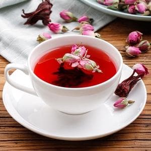 玫瑰茄泡水喝的功效