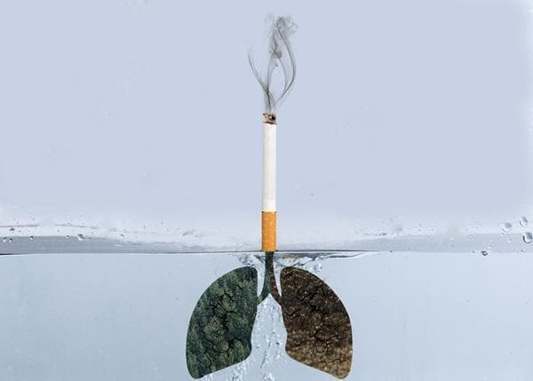 吸烟危害健康，小心烟草成瘾