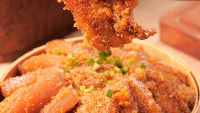 一家人都说好的粉蒸肉