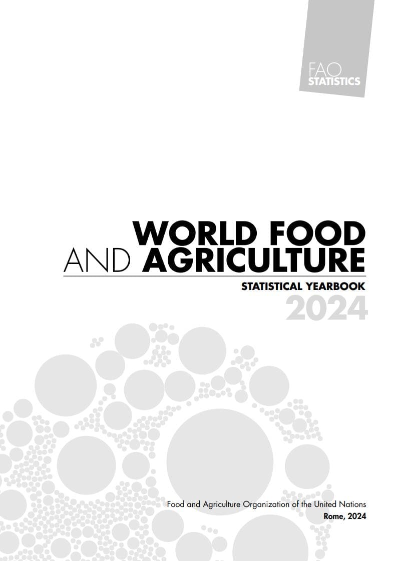 粮农组织：2024年世界粮食及农业统计年鉴