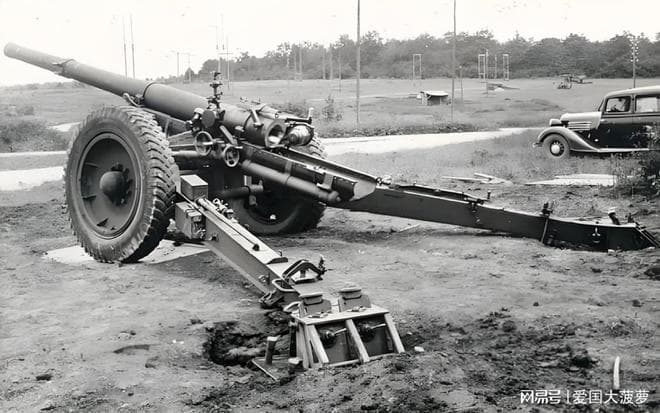二战综合性能最好的施耐德M1936式105毫米加农炮