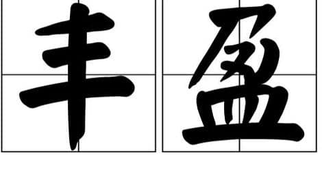 丰盈的意思