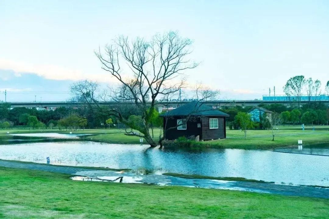 台州椒江银泰城南侧公园：藏在城市里的“小瑞士”