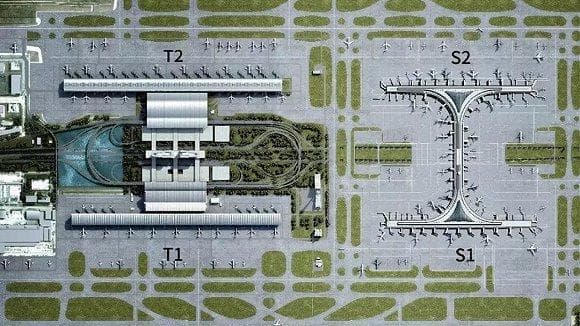 上海浦东机场卫星厅正式启用，航班靠桥率90%以上