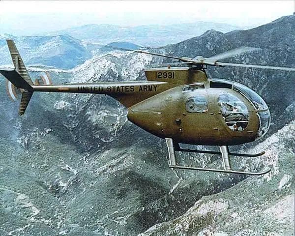 使用寿命长：Hughes OH-6 Cayuse 轻型通用直升机