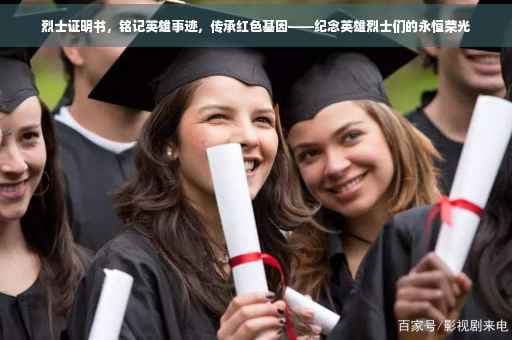 烈士证明书，铭记英雄事迹，传承红色基因——纪念英雄烈士们的永恒荣光