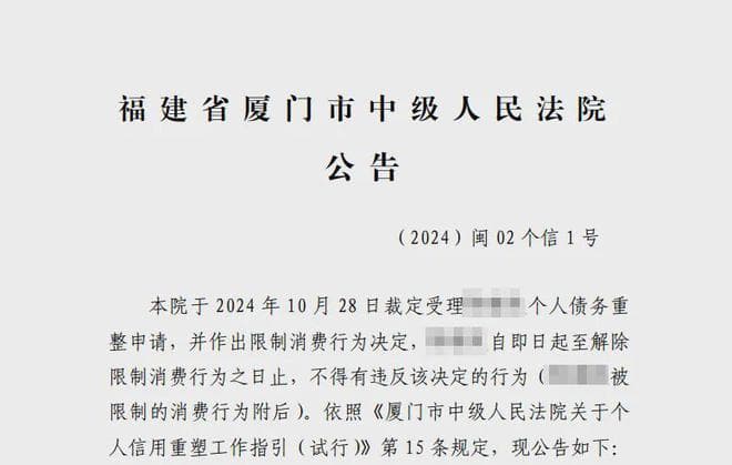 各地法院纷纷推出“个人信用重塑案件”，促进个人信用修复
