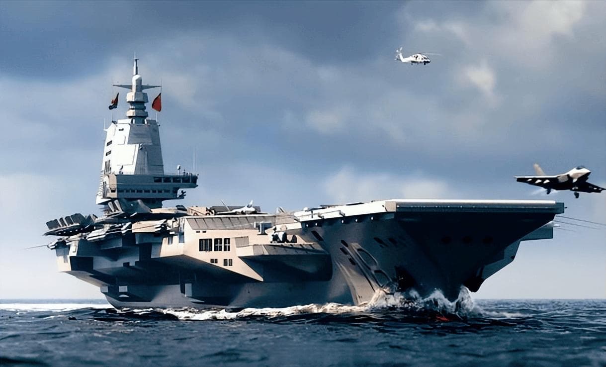 福建舰航母编队：中国海军的新一代海上力量