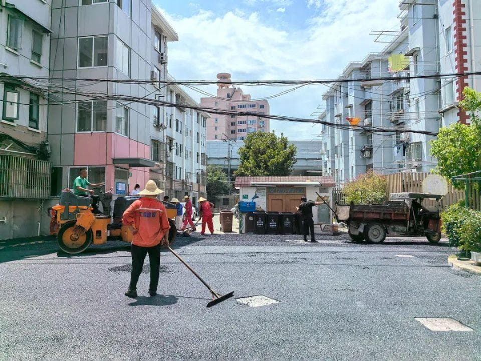 路平，心暖！居民回家的路更温暖