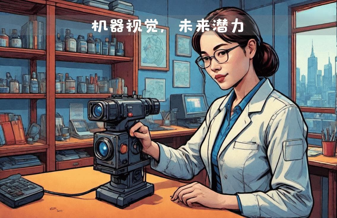 00后高职生创新创业：机器视觉技术的未来潜力