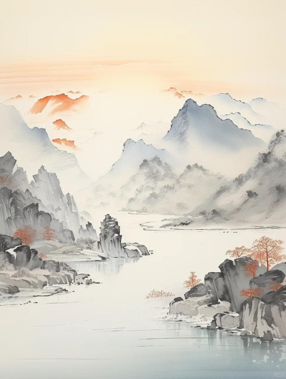 同云淡淡，微月昏昏。50句美景诗词，原来四言诗词也如此有诗意