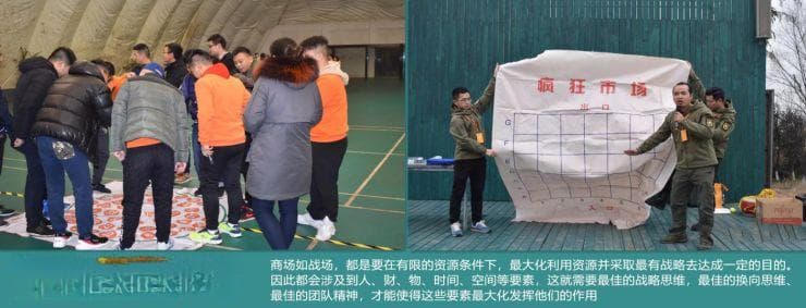 一天团队趣味拓展训练方案（疯狂市场+真人大富翁）